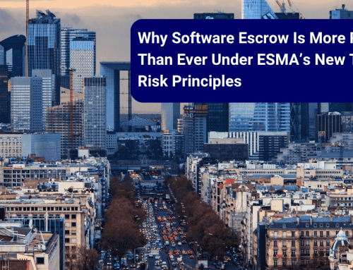 Why Software Escrow Is More Relevant Than Ever Under ESMA’s New Third-Party Risk Principles 